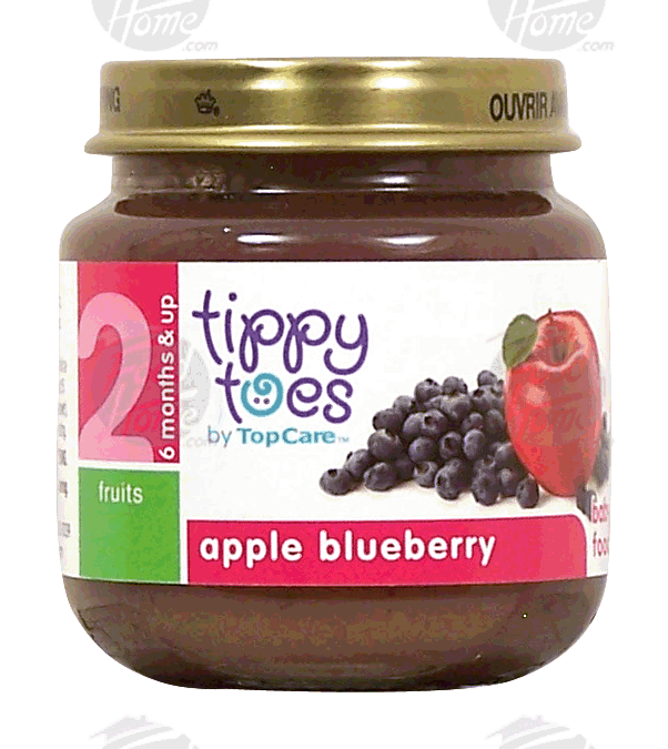 tippy toes by Top Care apple blueberry baby food, stage 2 Full-Size Picture